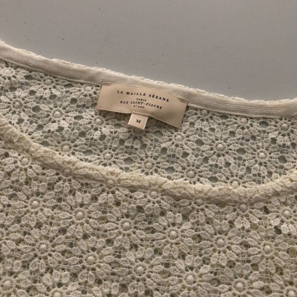 Sezane Tilia Sweater Size Medium - Picture 3 of 4